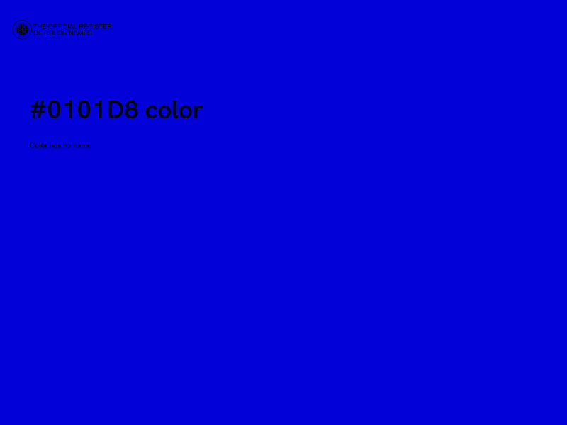 #0101D8 color image