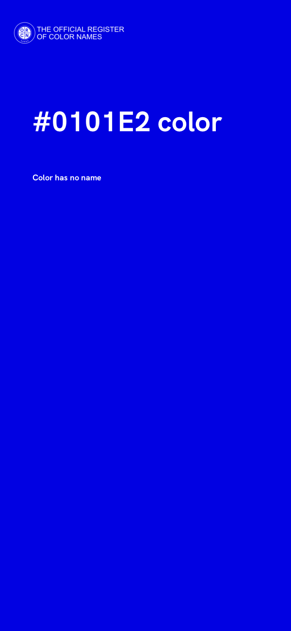 #0101E2 color image