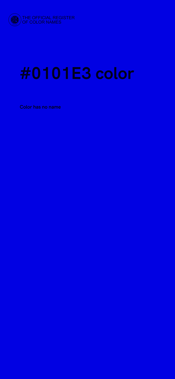 #0101E3 color image