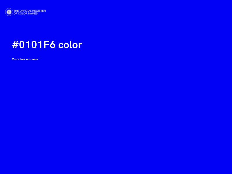 #0101F6 color image