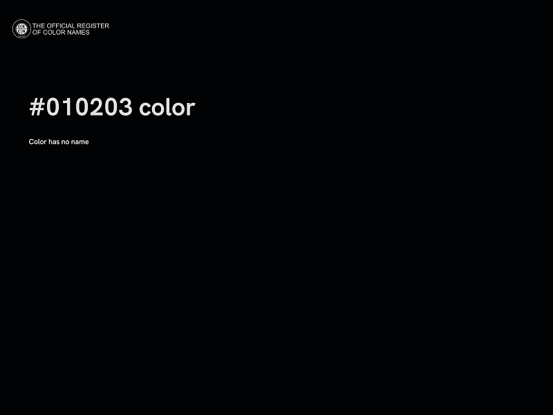 #010203 color image