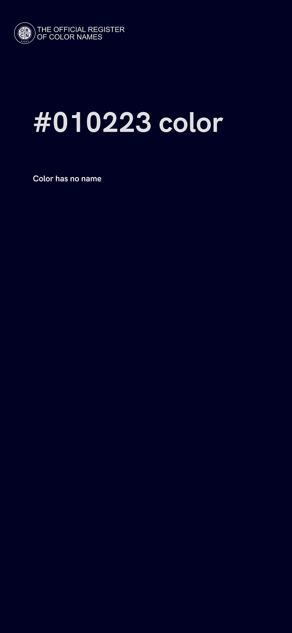#010223 color image