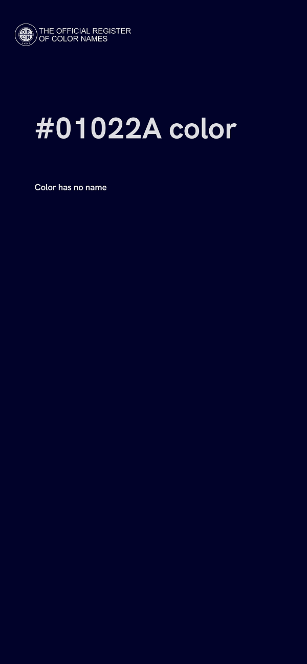 #01022A color image