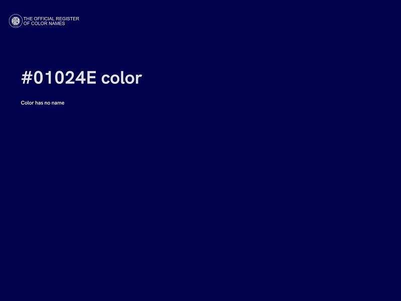 #01024E color image