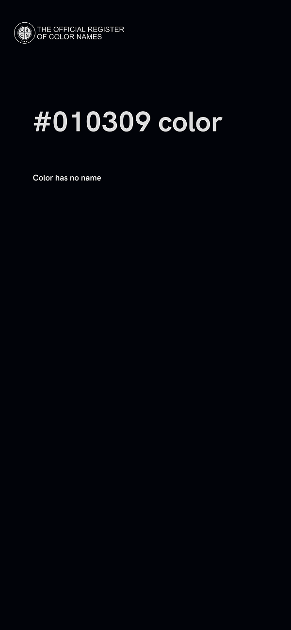 #010309 color image