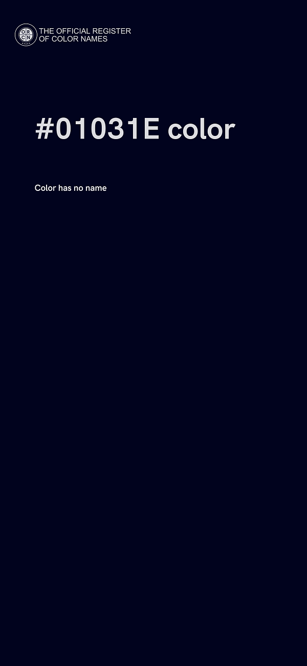 #01031E color image
