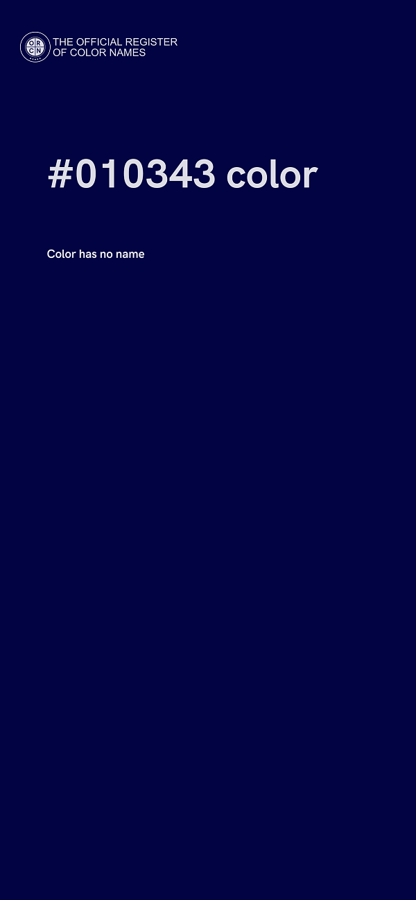 #010343 color image