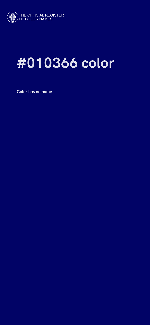 #010366 color image