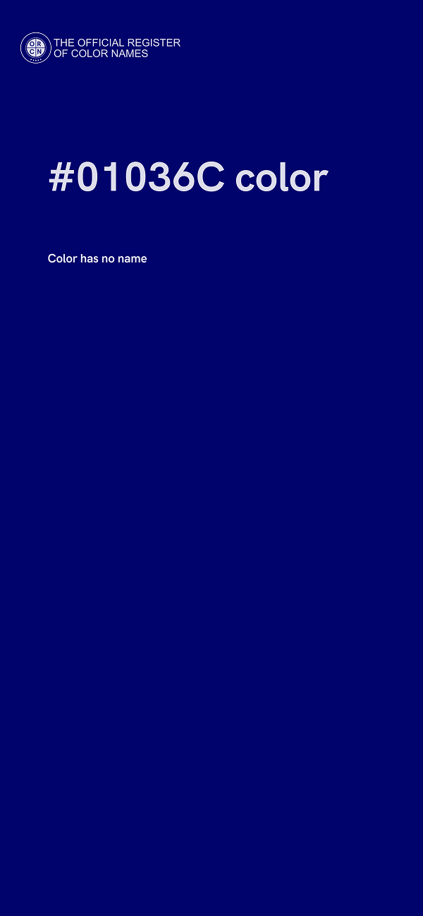 #01036C color image