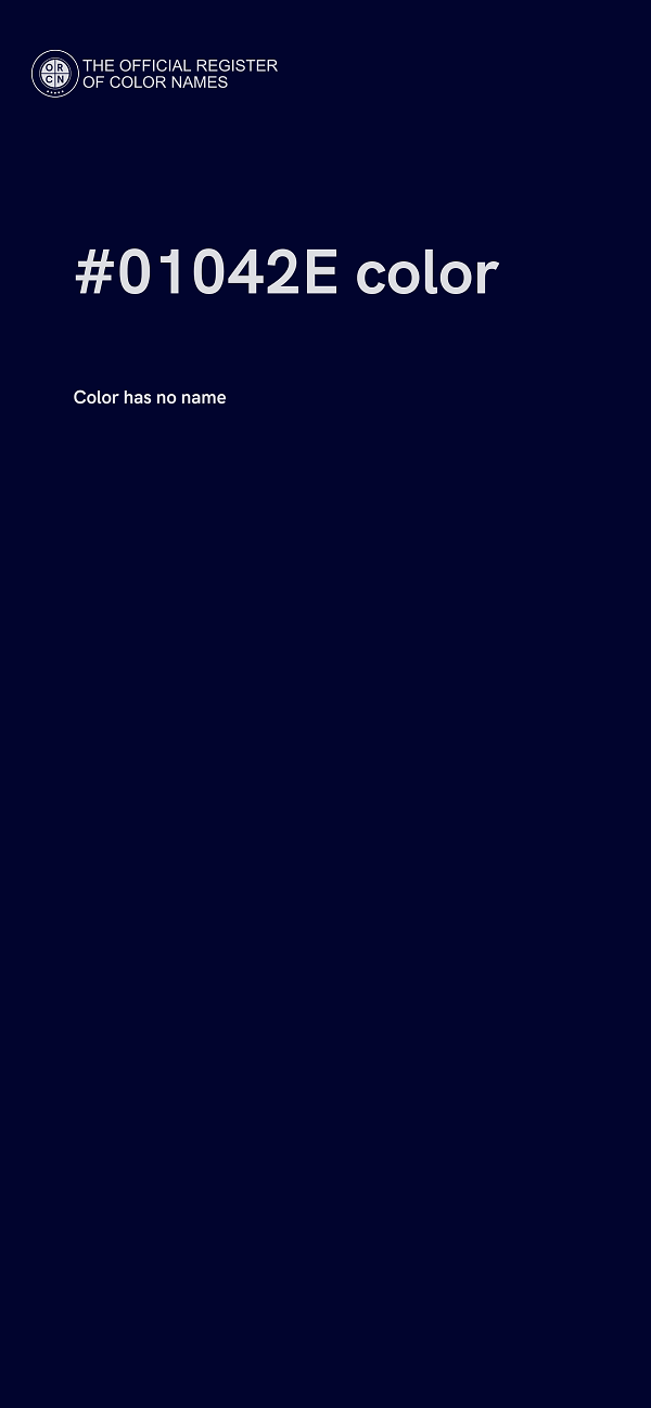 #01042E color image
