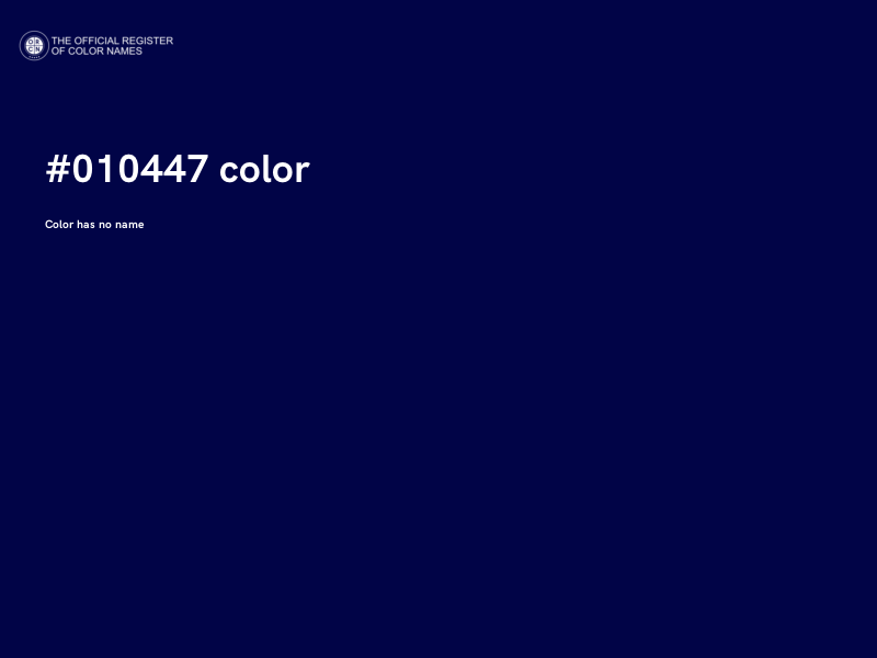 #010447 color image