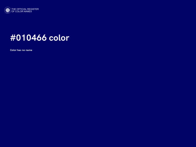 #010466 color image