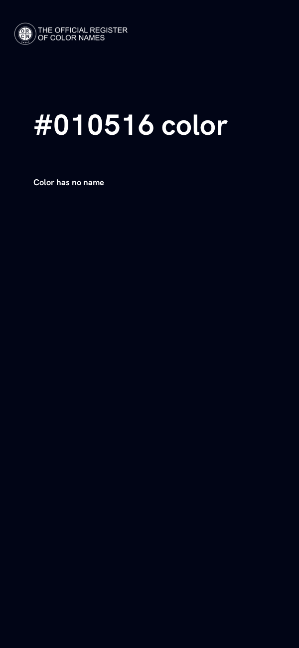 #010516 color image