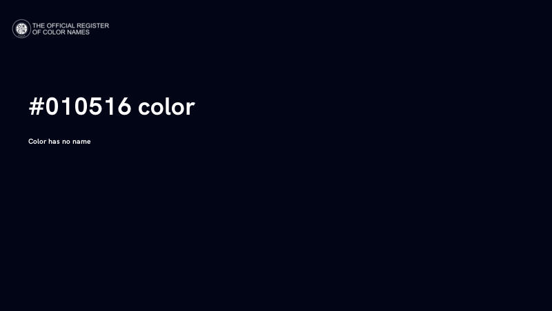 #010516 color image