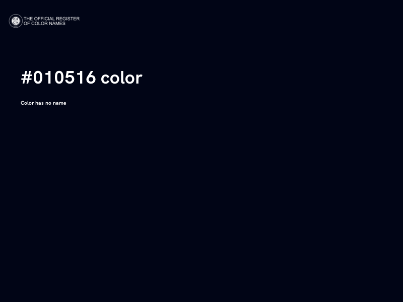 #010516 color image