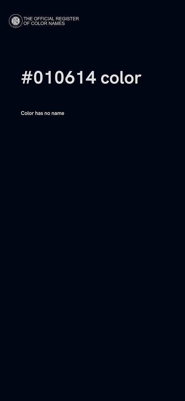 #010614 color image