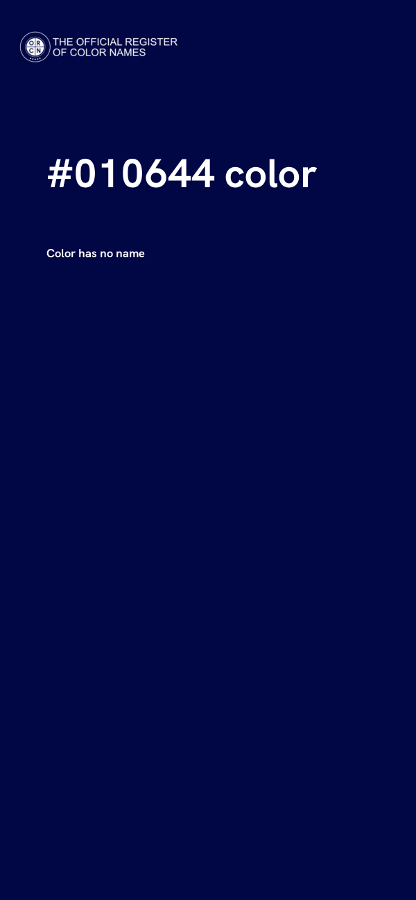 #010644 color image