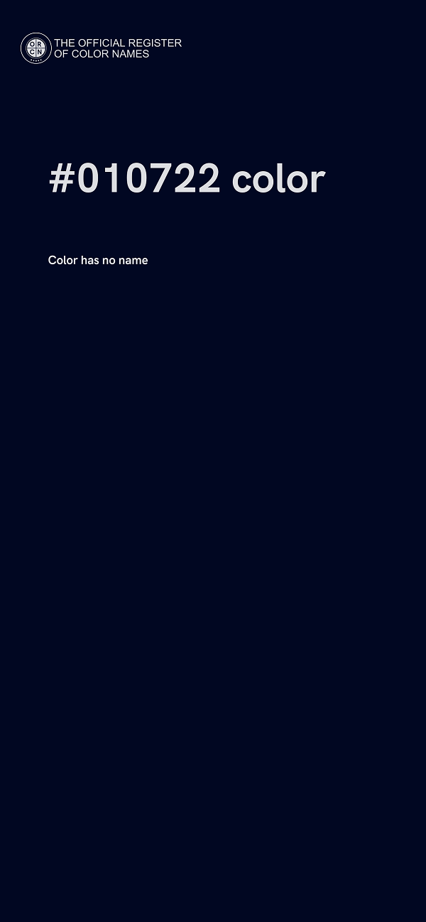 #010722 color image