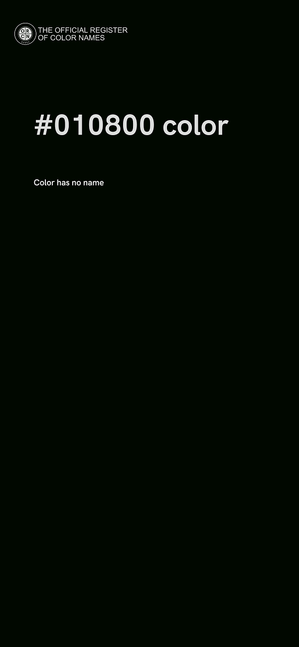 #010800 color image