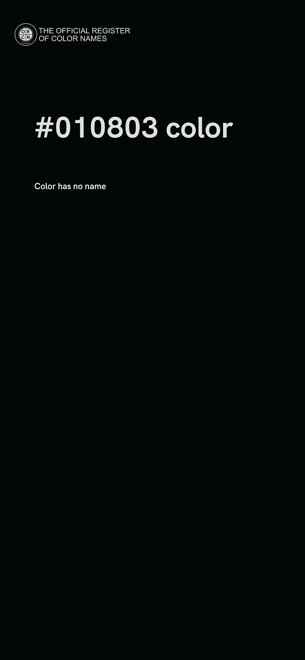 #010803 color image