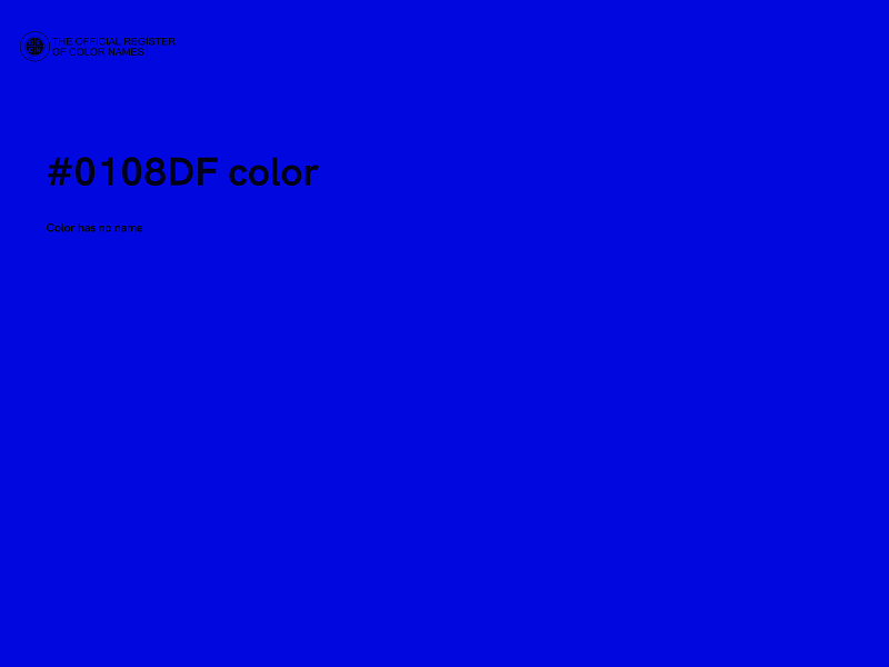 #0108DF color image