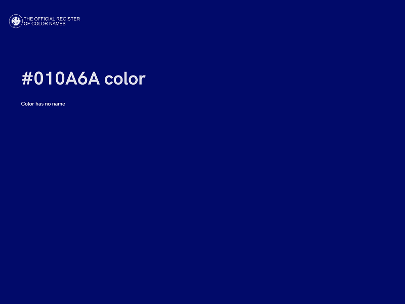 #010A6A color image