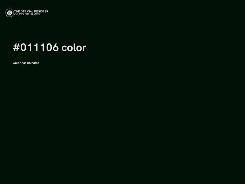 #011106 color image