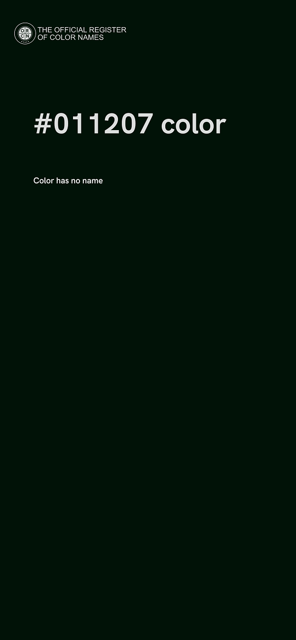 #011207 color image