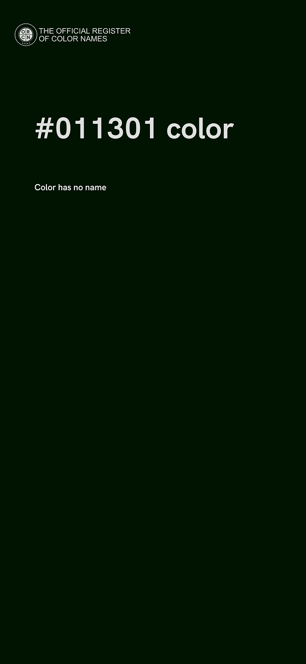 #011301 color image