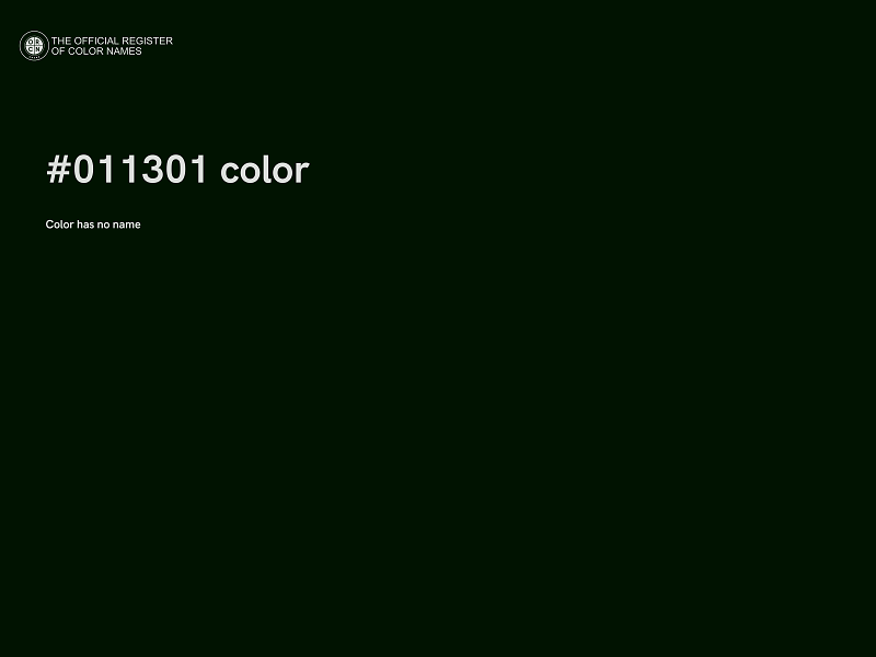 #011301 color image