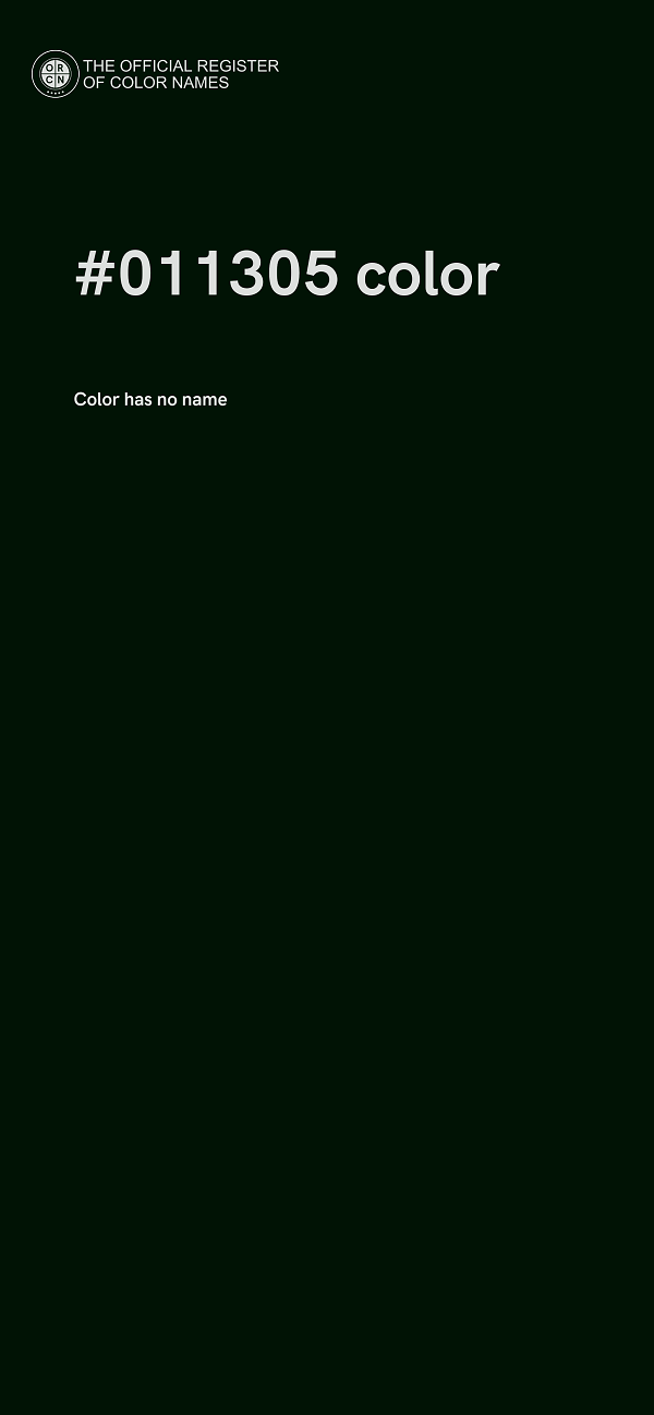 #011305 color image