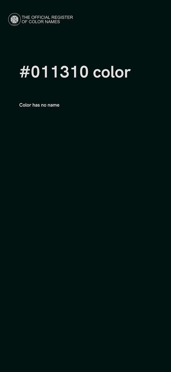 #011310 color image