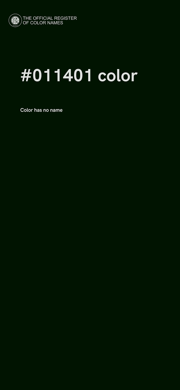 #011401 color image