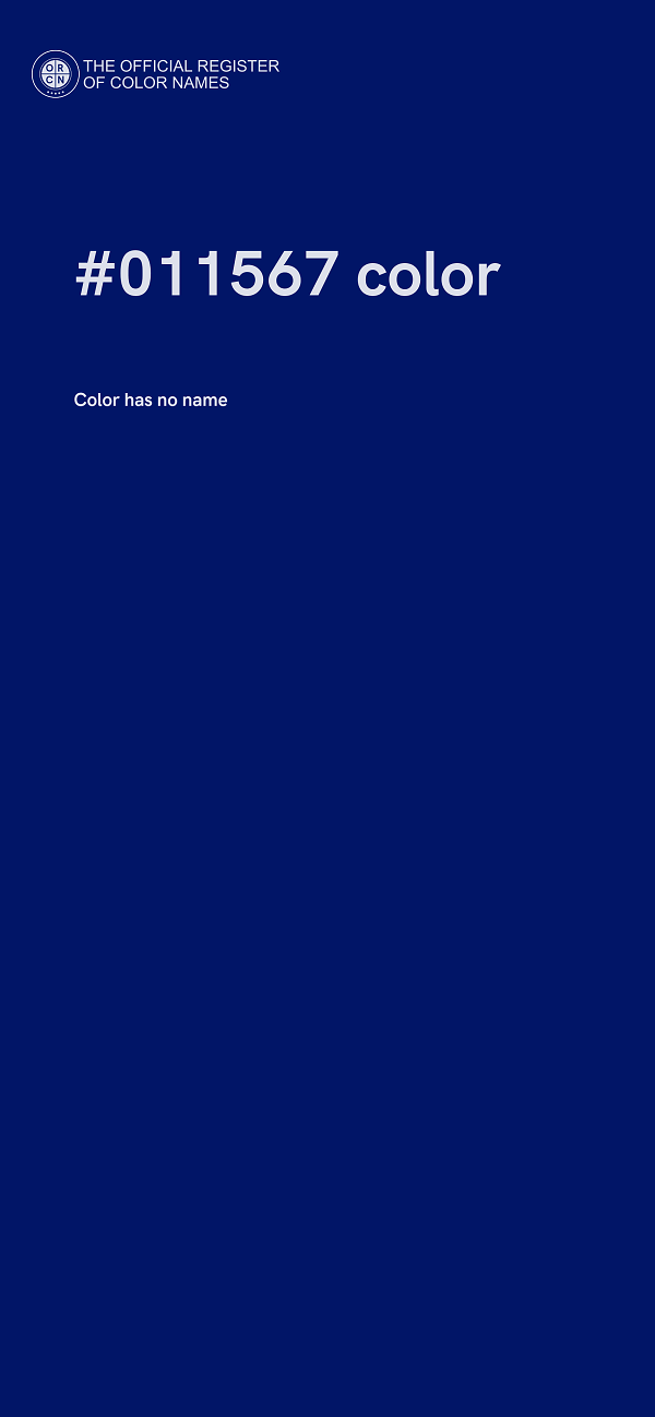 #011567 color image