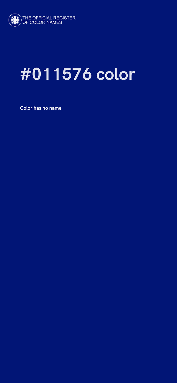 #011576 color image