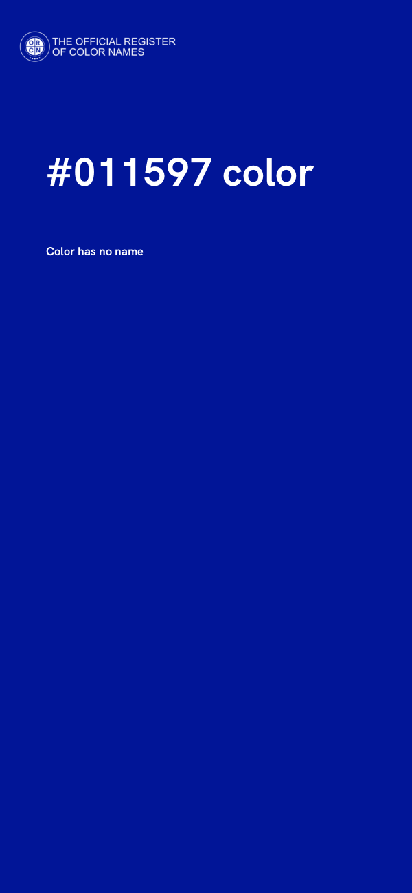 #011597 color image