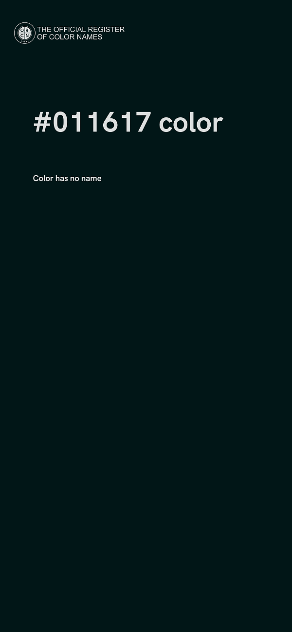 #011617 color image