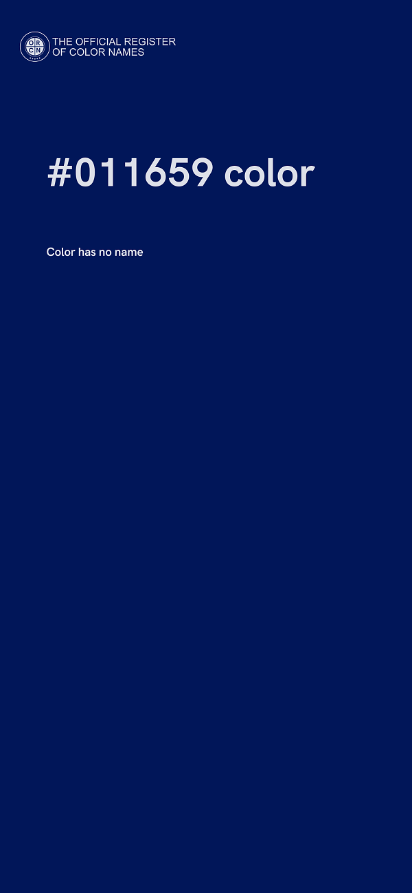 #011659 color image