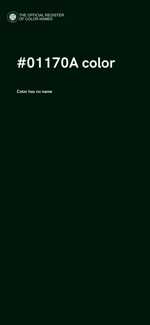 #01170A color image