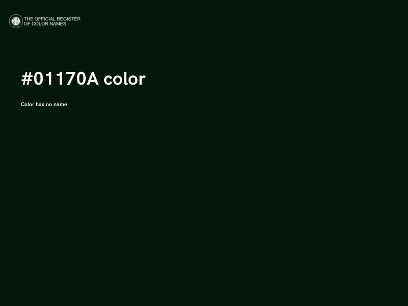 #01170A color image