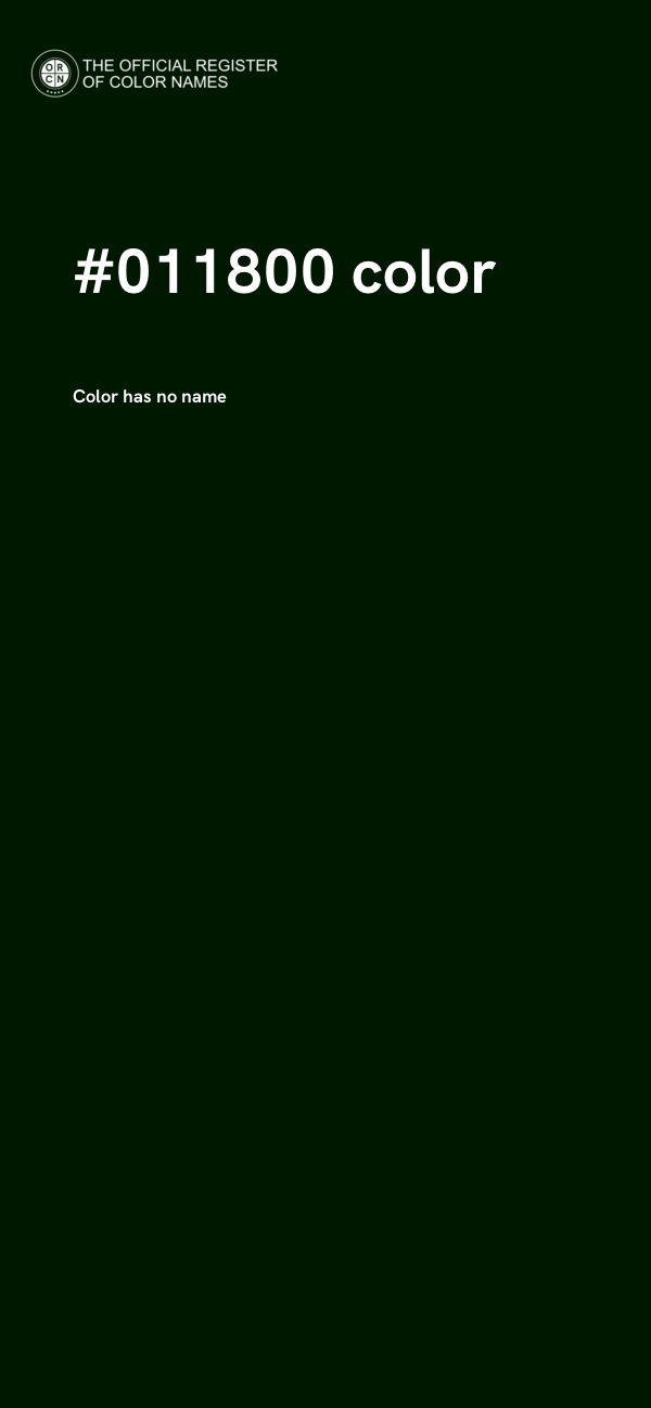 #011800 color image