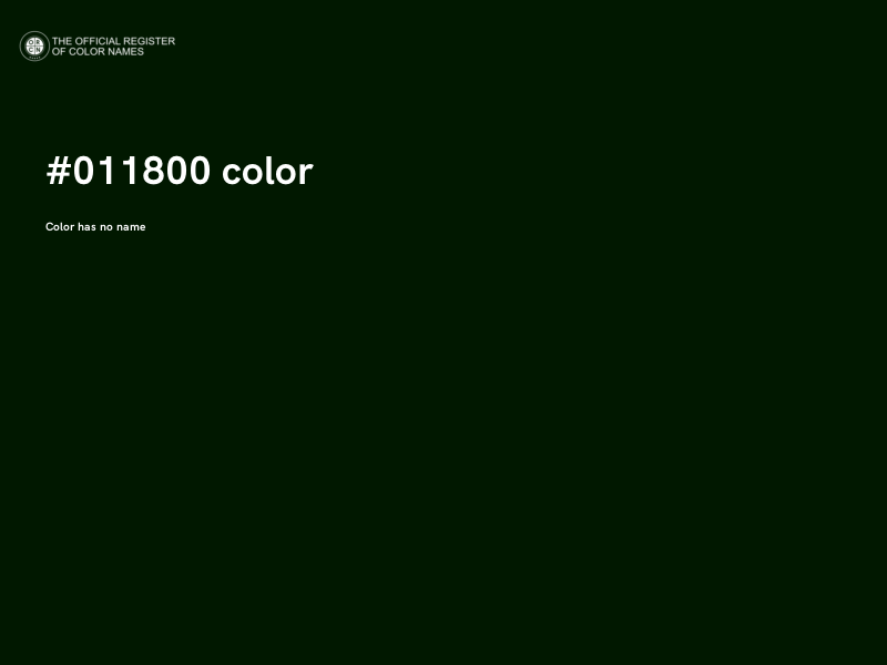 #011800 color image