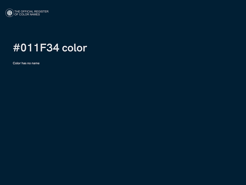 #011F34 color image