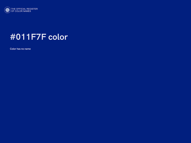 #011F7F color image