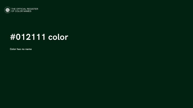 #012111 color image