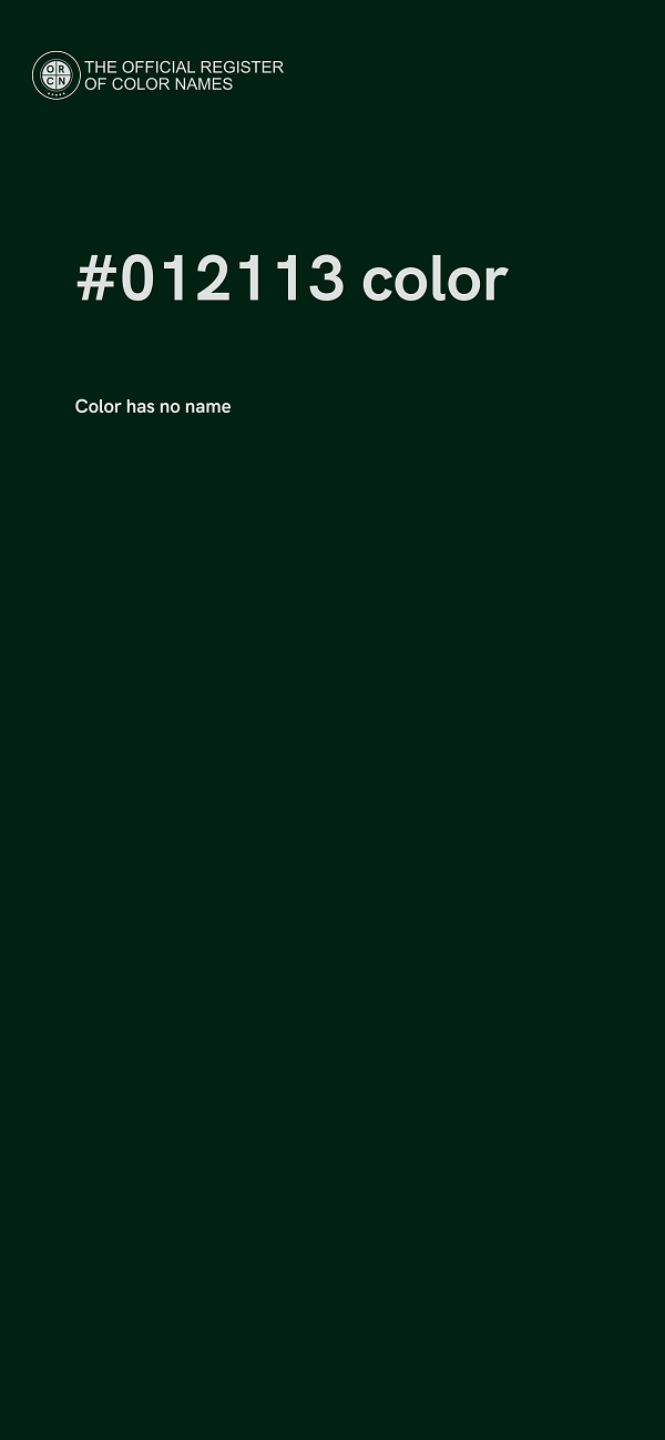 #012113 color image