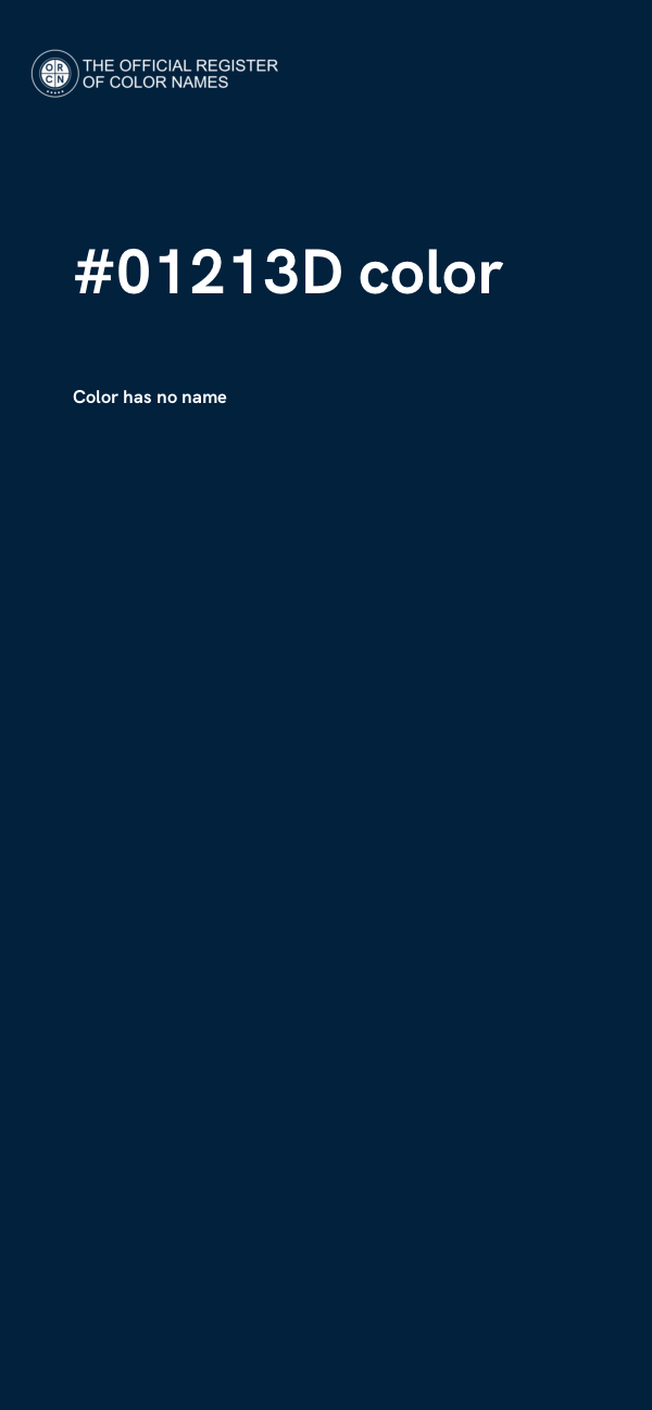 #01213D color image