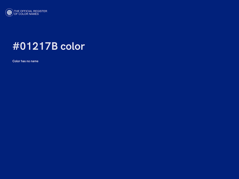 #01217B color image