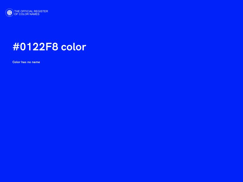 #0122F8 color image