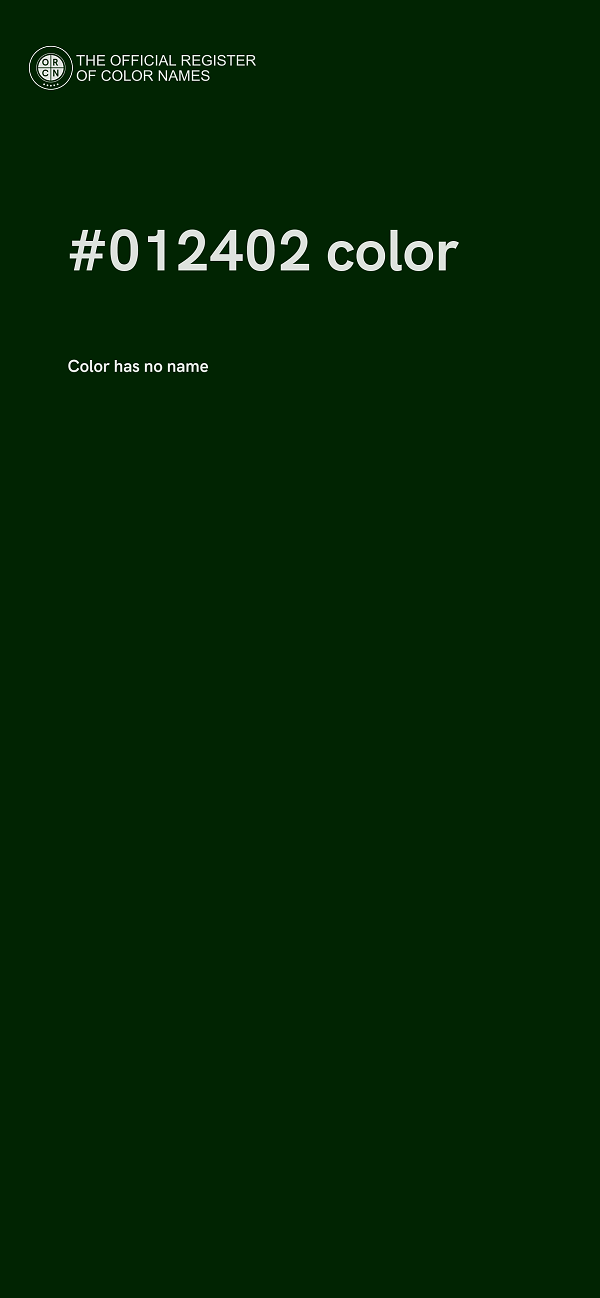 #012402 color image